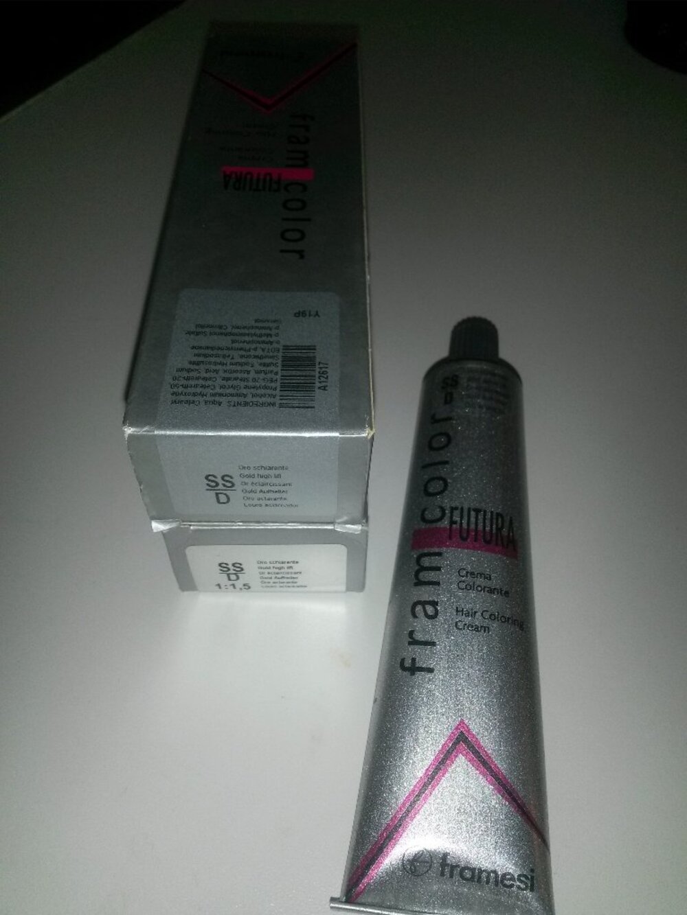 Framesi Futura Hair Coloring Cream unopened SSD
